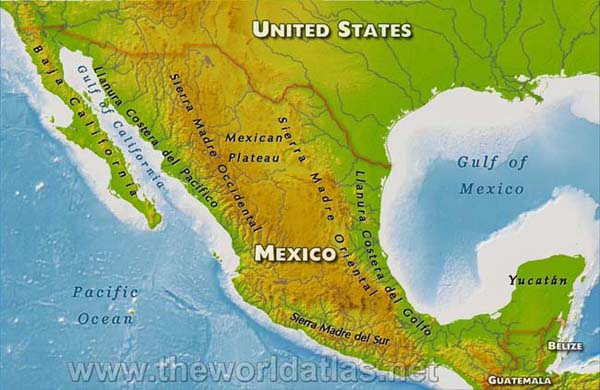 World map > North America > Mexico. About Mexico: